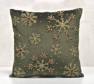 Funda de Almohada Hecha a Mano con Cuentas, Económica, para Decoración de Sofá, Silla, Cama y Habitación de Invitados por AALIYAN IMPEX - Product Image 5