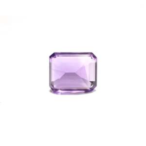 Loose 8.1 Carat Breathtaking Amethyst Heart & Emerald Cut Gemstone Lot for Fine Jewelry - Product Image 2