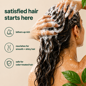OEM/ODM Everyday <b>Shampoo</b> with Cucumber Green Tea and Seaweed Scent Paraben and Sulfate Free Private Label at Wholesale Price - Product Image 3