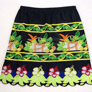 Fashion Wear Women Embroidery <b>Skirts</b> Party Wear OEM Service Breathable Women Embroidery <b>Skirt</b> - Product Image 2