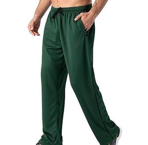 Wholesale Stonefield Casual Regular Fit Men's Midweight 100% Cotton Canvas <b>Trousers</b> Wide Leg Pants Dark Wash Quick Dry - Product Image 1