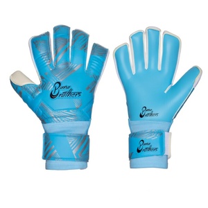 Guantes de Portero Profesionales Personalizados con Agarre de Látex, Guantes de Fútbol para Portero en Gris y Negro - Product Image 5
