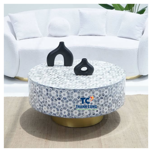 Fabricant OEM d'exportation, table en nacre, design de surface luxueux, table basse en nacre, Vietnam - Product Image 1