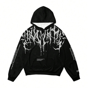 New Design Heavyweight Cotton Oversized Hoodie <b>for</b> <b>Men</b> Wholesale Custom Best <b>Thermal</b> <b>Men</b> Hoodies OEM ODM Serviced Custom - Product Image 3