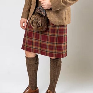 Kilt écossais traditionnel pour homme, jupe Highland, différents motifs tartan, logo personnalisé, quantité en gros, haute qualité - Product Image 6