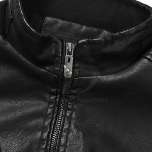 New Design Color <b>Men</b> Genuine <b>Leather</b> <b>Jacket</b> Custom High Quality <b>Men</b> <b>Leather</b> <b>Jacket</b> Wholesale <b>Leather</b> <b>Jacket</b> - Product Image 3