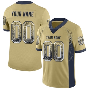 Wholsale Direct OMMIZ INDUSTRY Custom White Scarlet-<b>Gold</b> <b>Mesh</b> Authentic Football Jersey - Product Image 6