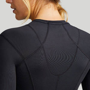 T-shirt de compression personnalisé pour femme OEM/ODM – Respirant, séchage rapide, sous-vêtement de sport, fitness, entraînement - Product Image 3
