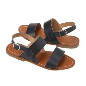 Sandalias de Mujer de Cuero Genuino con Punta Redonda, Cómodas para el Verano, Fabricante de Sandalias de Mujer, Suministro al por Mayor Global - Product Image 3