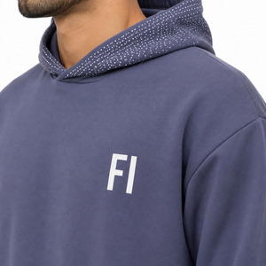 Conjunto de Sudadera con Capucha y Pantalones de Felpa con Diseño de Puntos Degradados para Hombre, Estilo Urbano, Corte Holgado, Proveedor Mayorista OEM - Product Image 5