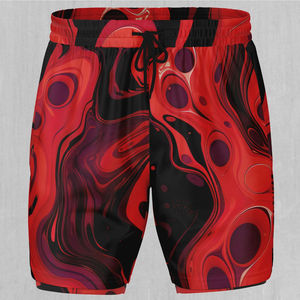 Custom Summer Graphic Letter Print Logo <b>Mens</b> Short <b>Jeans</b> Washed Ripped <b>Jeans</b> Shorts - Product Image 2