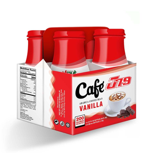 เครื่องดื่มกาแฟพรีเมียม อาราบิก้า โรบัสต้า เบลนด์ 280 มล. กระป๋องอะลูมิเนียม ปราศจาก GMO ปราศจากนม ผลิตโดย VINUT รับผลิตแบบ OEM ODM ขายส่ง 10 ชิ้น - Product Image 1
