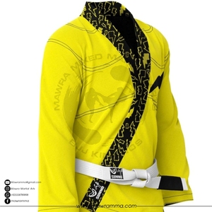 ชุดยิวยิตสู BJJ แบบมีโลโก้สั่งทำพิเศษ ซับในแบบ Sublimated ผ้าทอ Pearl Weave ผ้าฝ้าย 100% สำหรับยูนิเซ็กซ์ ชุดยิวยิตสูระดับมืออาชีพ ขายส่ง - Product Image 4