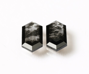 Diamante Cultivado en Laboratorio de 4.0 Ct, Corte Hexagonal, Tipo Sal y Pimienta, Certificado por IDC, Valoración de Terceros para Joyería, de un Exportador Indio de Diamantes - Product Image 4