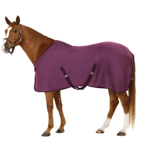 Couverture d'été de luxe personnalisable pour chevaux, respirante, écologique, en polaire avec rembourrage en coton, pour le dressage - Product Image 1