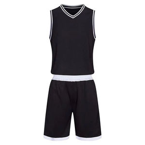 Neon Green Basketball Uniform Set <b>Men</b> Sleeveless V Neck Jersey <b>Shorts</b> <b>Black</b> Trim Solid Sportswear - Product Image 4