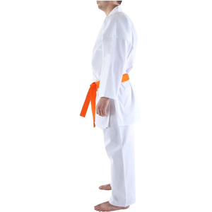 Uniforme de Karate de Artes Marciales Personalizado a Precio de Fábrica, 100% Algodón Elástico, Logotipo Frontal Aprobado, Trajes - Product Image 2