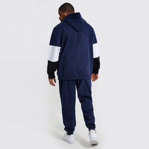Survêtement de sport d'hiver en molleton technique pour homme, haute qualité, style streetwear, avec logo personnalisé, pantalon évasé, décontracté, livraison aérienne rapide - Product Image 2