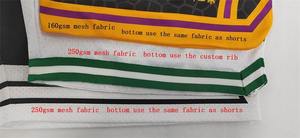 ชุดกีฬาผู้ชาย โพลีเอสเตอร์ ลายดิจิทัล เสื้อบาสเก็ตบอลวินเทจสำหรับฤดูร้อน ผ้าตาข่ายเย็บปักลาย  กางเกงขาสั้นสไตล์เรโทร - Product Image 5