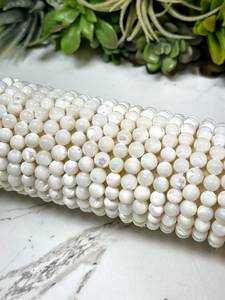 Freshwater Pearl <b>Beaded</b> <b>Bracelet</b> Minimalist Style Everyday Wear Unisex Jewelry White Round Ball Shape - Product Image 5