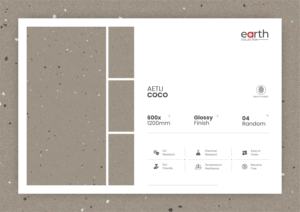 Carreaux de porcelaine brillants de qualité supérieure, format 600x1200, grand format, pour sols et murs, pour maisons modernes, bureaux et intérieurs commerciaux. - Product Image 3