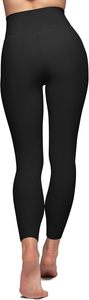 Leggings taille haute pour femme, effet ventre plat, extensibles, respirants, coupe ajustée, pour le yoga, le fitness et la gym, doux et confortables, vêtements de sport - Product Image 2
