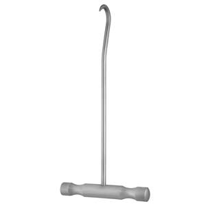 Gancho Ortopédico Manual de Acero Inoxidable Alemán para Huesos Grandes, Mango en T, Instrumento Quirúrgico Reutilizable, Certificado CE por Dentavex - Product Image 3