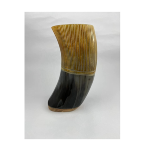 แก้วแก้วทำจากเขาสัตว์ 100% ธรรมชาติ เป็นมิตรกับสิ่งแวดล้อม คุณภาพสูง ขายดี เหมาะสำหรับใช้ในบ้าน โรงแรม ร้านอาหาร ผลิตด้วยมือ ปรับแต่งได้โดย MULTI CRAFT - Product Image 3