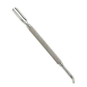 Empujador de cutículas fabricado con acero resistente, perfecto para la rutina de manicura, ayuda a eliminar el exceso de cutícula y limpiar las uñas. - Product Image 1