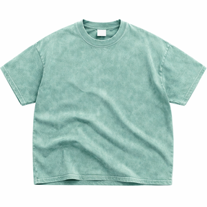 เสื้อผ้าสตรีทแวร์ลำลองแบบสั่งทำพิเศษ ผ้าฝ้ายถัก 100% น้ำหนัก 220 กรัม พิมพ์ลายแบบวอช ทรงบ็อกซี่ โอเวอร์ไซส์ เป็นมิตรกับสิ่งแวดล้อม ระบายอากาศได้ดี กันยับ ใส่ได้ทั้งชายและหญิง - Product Image 5