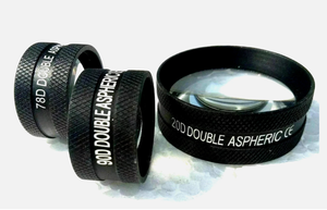 Kit Combinado de Lentes Oftálmicas Doble Asféricas 20D + 78D + 90D para Imágenes de Fondo de Ojo y Retina, Suministro Hospitalario - Product Image 2