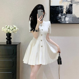 High Quality Women's Casual Evening Summer Fashion Short Sleeve Plus Size Eco-Friendly Washable Simple Dress - Product Image 4