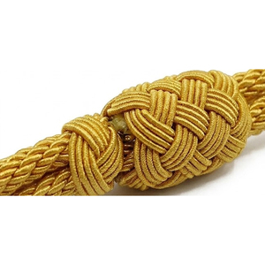 เชือกตกแต่งปลายหุ้มทองคำแบบพิธีกรรม ปรับแต่งได้ - Product Image 4