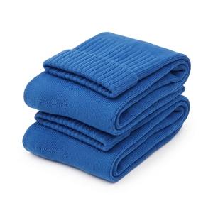 Wholesale Polyester Cotton Men <b>Winter</b> <b>Socks</b> Knee <b>Socks</b> Knitted Solid Color Regular Style <b>Socks</b> - Product Image 2