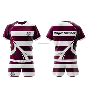 Uniformes de Rugby al por Mayor, Pantalones Cortos de Alta Calidad para Hombre, Logotipo Personalizado, Transpirables, de Secado Rápido, Proveedor al por Mayor para Equipos Deportivos - Product Image 5