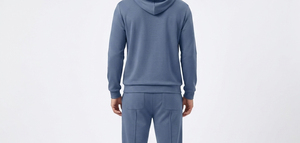 Conjunto Deportivo para Hombre OEM con Colores Personalizados, Chaqueta con Cierre y Puños Acanalados, Pantalones Cómodos para Entrenamiento Deportivo, Venta al Por Mayor para Tiendas de Fitness - Product Image 4
