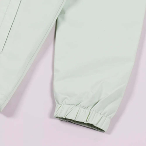 Veste en toile vert clair pour homme, coupe classique, col rabattu, fermeture boutonnée, vêtement décontracté pour le printemps, vestes en toile - Product Image 6