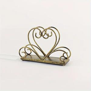 Porta Servilletas de Metal Plateado con Cristales, Elegante Organizador de Mesa para Comedor, Restaurante, Hotel, Proveedor Mayorista - Product Image 3