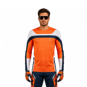 Maillot de motocross professionnel, vêtements de cyclisme, maillots de descente, pantalons de sport à séchage rapide, taille XL, maillot de motocross avec nom d'équipe de course - Product Image 5