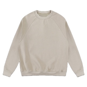 Sweat-shirt à capuche oversize sans marque en coton de qualité OEM Logo personnalisé Sweat-shirt ras du cou pour hommes - Product Image 4