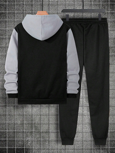 Conjunto Deportivo de Invierno Personalizado Premium para Hombre, Fabricante de Ropa Deportiva al por Mayor, Ropa de Entrenamiento Atlética con Bordado - Product Image 2