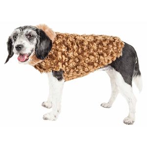 Luxe Furpaw Elegante Cappotto per Cani di Design, Stile Peloso, Abbigliamento per Animali Domestici - Product Image 1