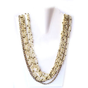 Collier pour femme en perles de verre faites à la main en forme de cœur Divine Glow, bijoux élégants pour les soirées, vente en gros de qualité supérieure, directement de l'usine - Product Image 3