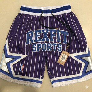 Shorts de basket-ball en mesh personnalisés pour hommes Rexfit Sports, shorts d'entraînement athlétiques, respirants, à séchage rapide, vêtements de sport, shorts de gym - Product Image 2