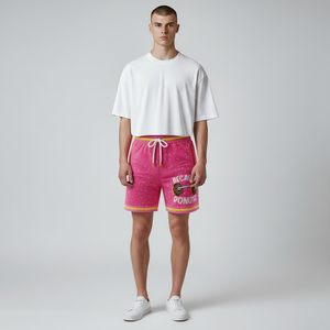 Pantalones Cortos Deportivos de Malla Sólida para Hombre, de Alta Calidad, Secado Rápido, Transpirables, Personalizables en Material y Color, los Más Vendidos - Product Image 4
