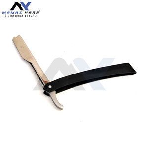 Rasoir de barbier à double tranchant, support de lame, rasoir professionnel, rasage classique, rasage humide traditionnel, rasage propre et soigné - Product Image 2