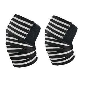 <b>Knee</b> Wraps for Gym Training Strong <b>Support</b> for Squats Weightlifting Comfortable <b>Elastic</b> Fit Durable for Daily Workout Use - Product Image 1
