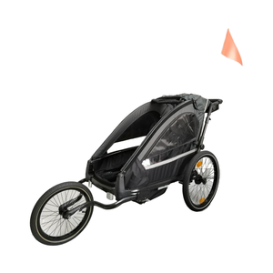 Remolques de Bicicleta para Niños de Aleación de Aluminio con Suspensión Independiente, Llantas de 20 Pulgadas, Enganche de Liberación Rápida y Carga Máxima de 35 kg - Product Image 1