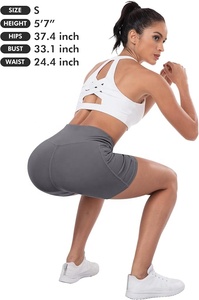 Women Athletic Workout Quick Dry <b>Yoga</b> Shorts <b>with</b> Phone <b>Pocket</b> Shorts Fitness & <b>Yoga</b> Wear Gym Sportswear Legging <b>Yoga</b> <b>Pants</b> - Product Image 3