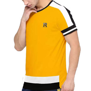 T-shirt en coton pour homme, manches courtes, à porter au quotidien, t-shirt en coton doux pour homme, manches courtes, haut d'été pour la vente au détail - Product Image 4